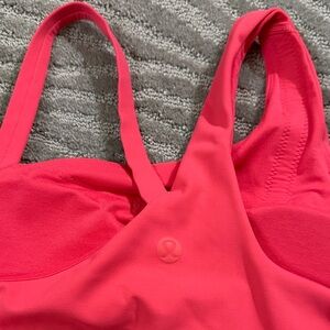 lululemon athletica Vibrant Pink Sports Bra